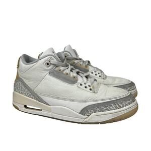 Nike Air Jordan 3 Retro Craft Ivory Sneakers Shoes Men's 10 FJ9479-100